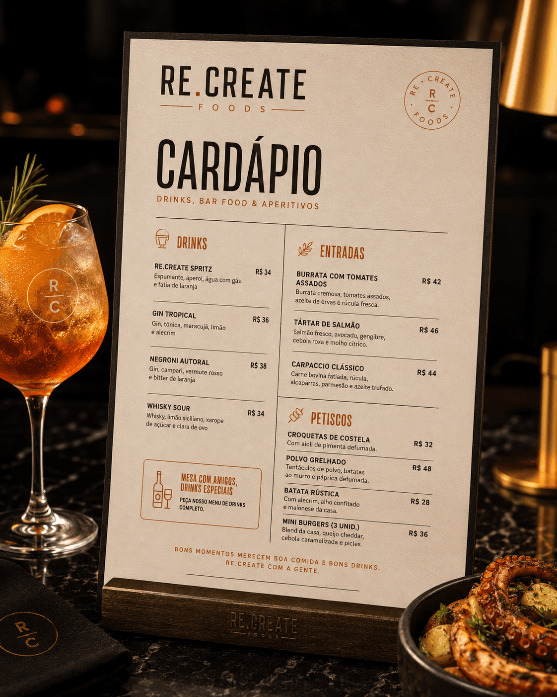 Cardápios